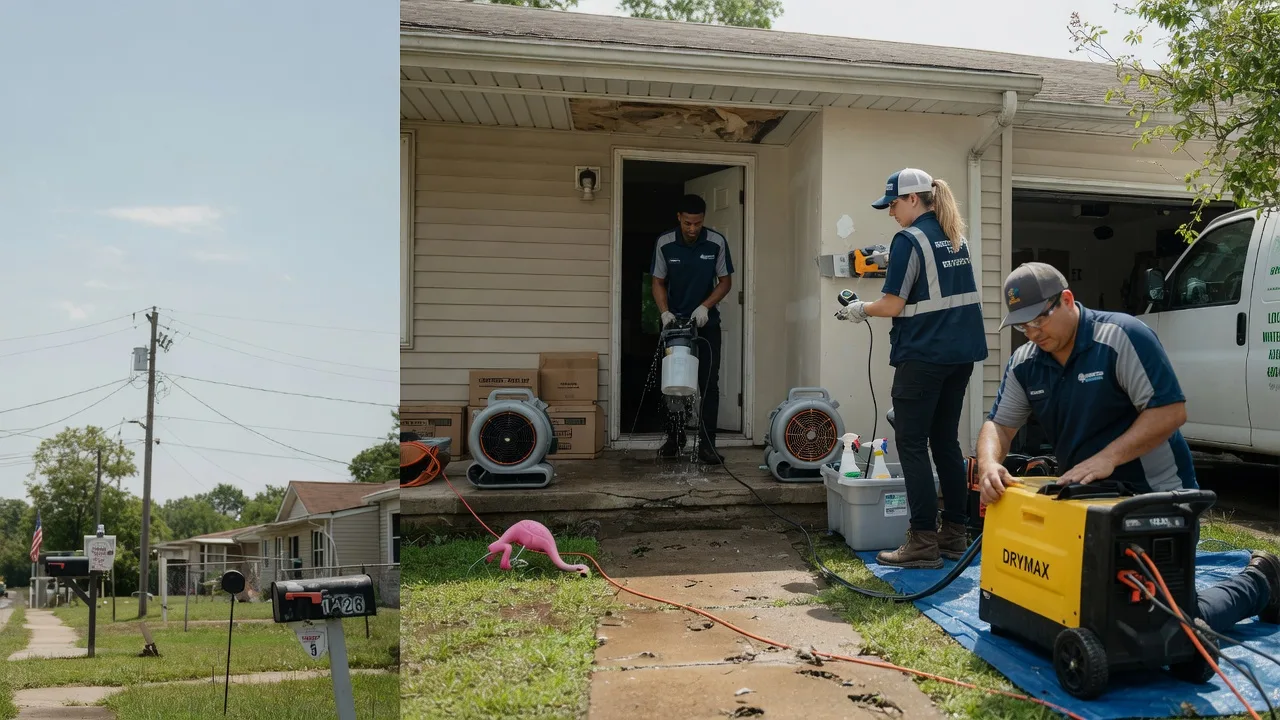 Storm Damage Water Removal in Saint Martinville, LA near me